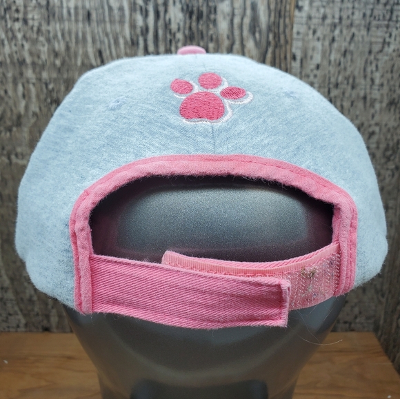 🐶 Paw Patrol Hat Cap Girls Pink Gray Graphic Nickelodeon Strapback OSFM🐶 - Picture 4 of 9